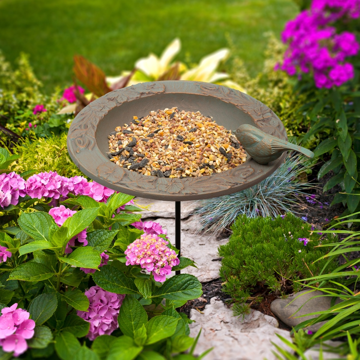 Chickadee Garden Feeder