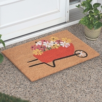 Bright Blooms Coir Mat - 410068
