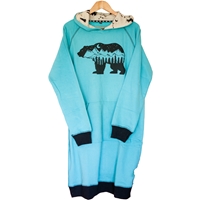 Bear Scene Sleep Hoodie - 690116